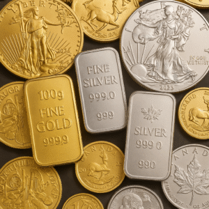 goud en zilver edele metalen